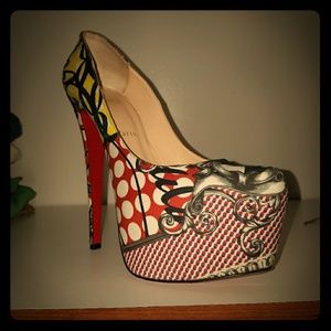 Multicolor Daffodile Christian Louboutins